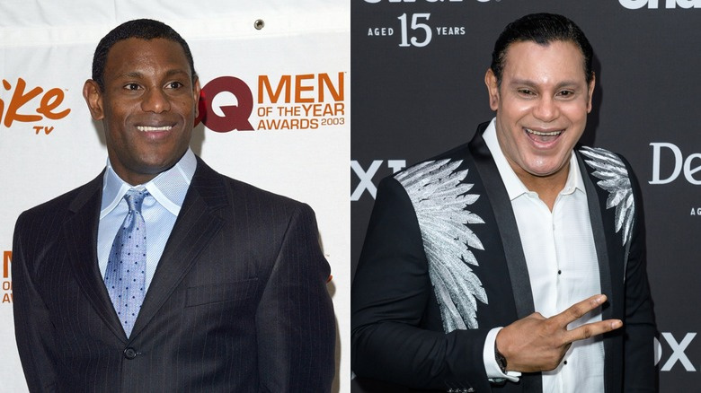   Sammy Sosa s tmavší, světlejší pletí
