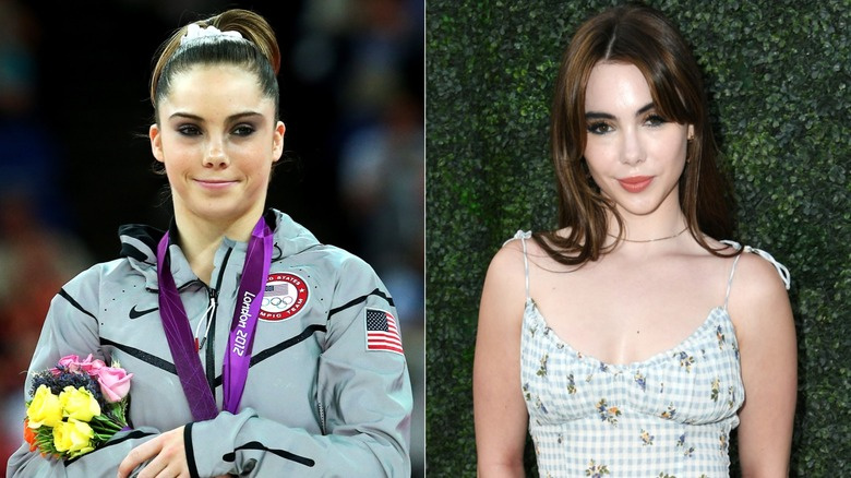   McKayla Maroney nosí vlasy nahoru a dolů