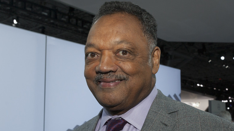   Jesse Jackson sorrindo