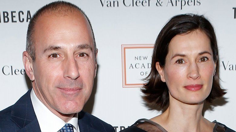 Annette Roque a Matt Lauer
