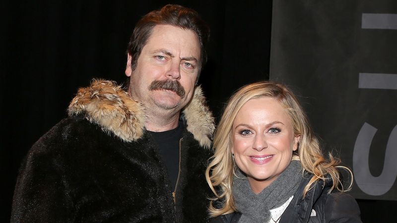 Nick Offerman a Amy Poehler se dali dohromady