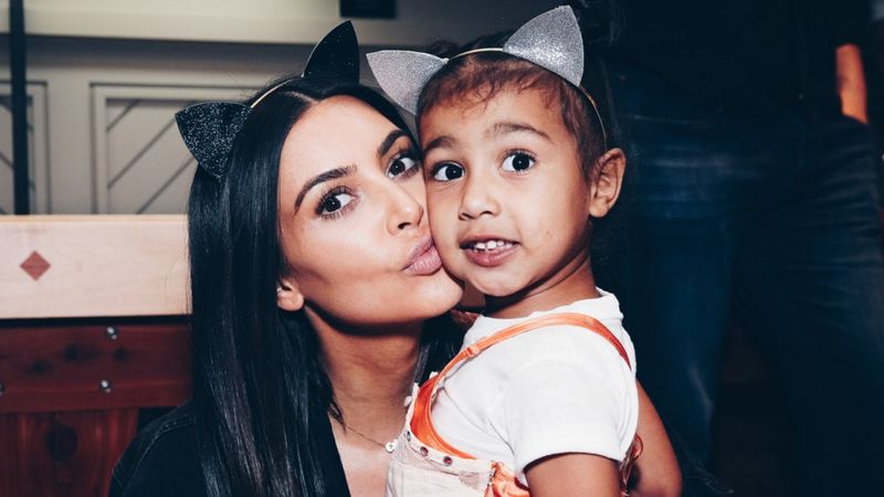 Kim Kardashian e Noroeste