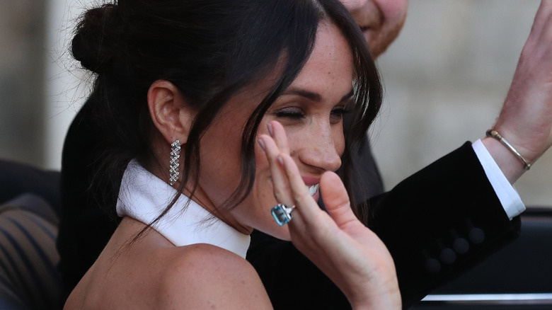   Plavi vjenčani prsten Meghan Markle