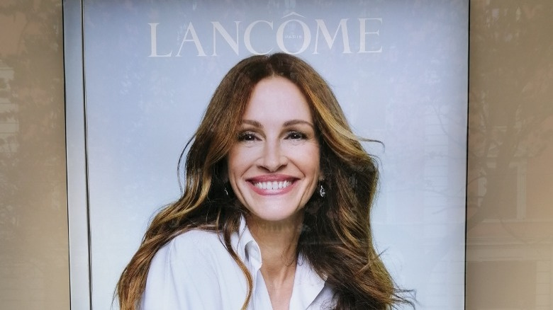   Anúncio de Julia Roberts Lancôme