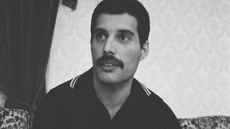 Freddie Mercury en una entrevista