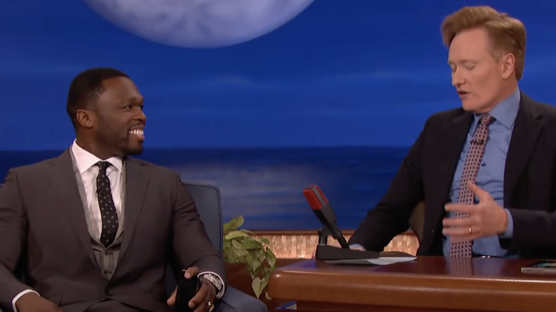   50 Cent a Conan O'Brien talking