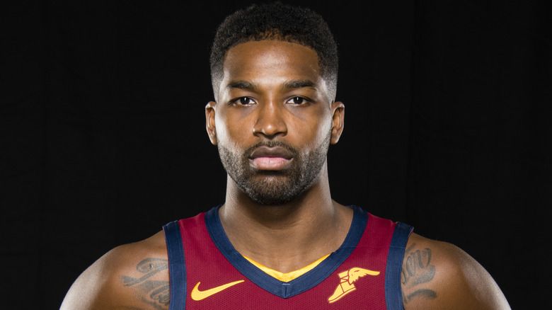 Tristan Thompson pózuje