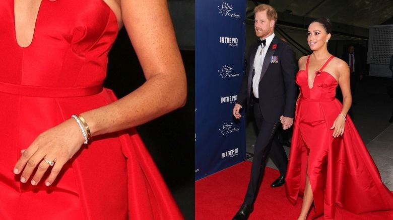 Rotes Kleid von Meghan Markle