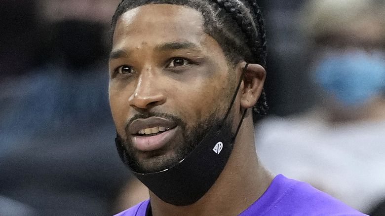 Tristan Thompson hraje basketbal