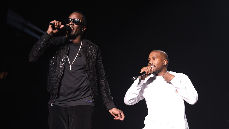   Kanye West a Diddy vystupují společně