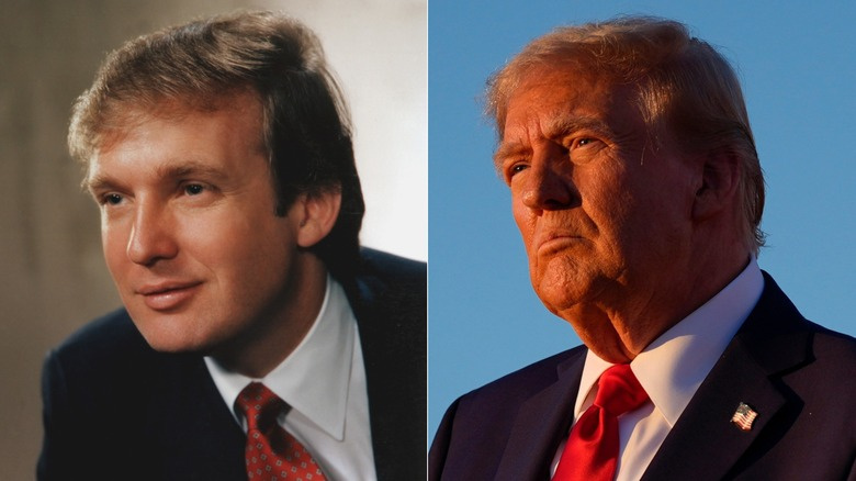   Donald Trump v letech 1983 a 2024