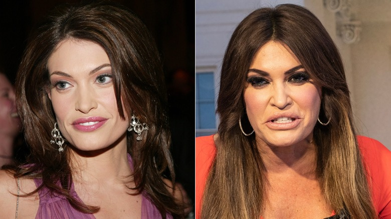   Kimberly Guilfoyle v letech 2004 a 2024