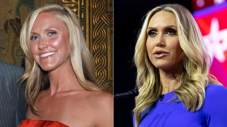   Lara Trump v letech 2008 a 2024