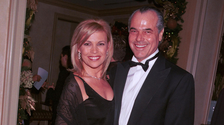   Vanna White i tadašnji suprug George San Pietro 2000