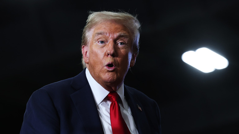  Donald Trump taler