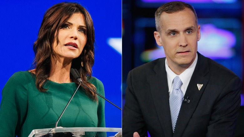   Corey Lewandowski Christie Noem Republicanos