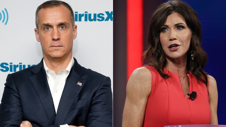   Corey Lewandowski Kristi Noem roupa formal