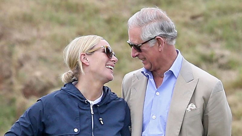 Zara Tindall i princ Charles se smiju